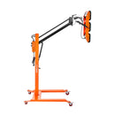 VEVOR 3300W infrasarkanā krāsas žāvēšanas lampa ar statīvu, 0,8 m² pārklājums, 1-60 min taimeris