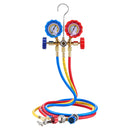 VEVOR vakuumsūknis 217 l/min ar manometru komplektu, vienpakāpes rotācijas lāpstiņu HVAC vakuumsūknis ar šļūtenēm, gaisa kondicionēšanas un dzesēšanas sistēmām R134a, R12, R22 un R502a apkopei