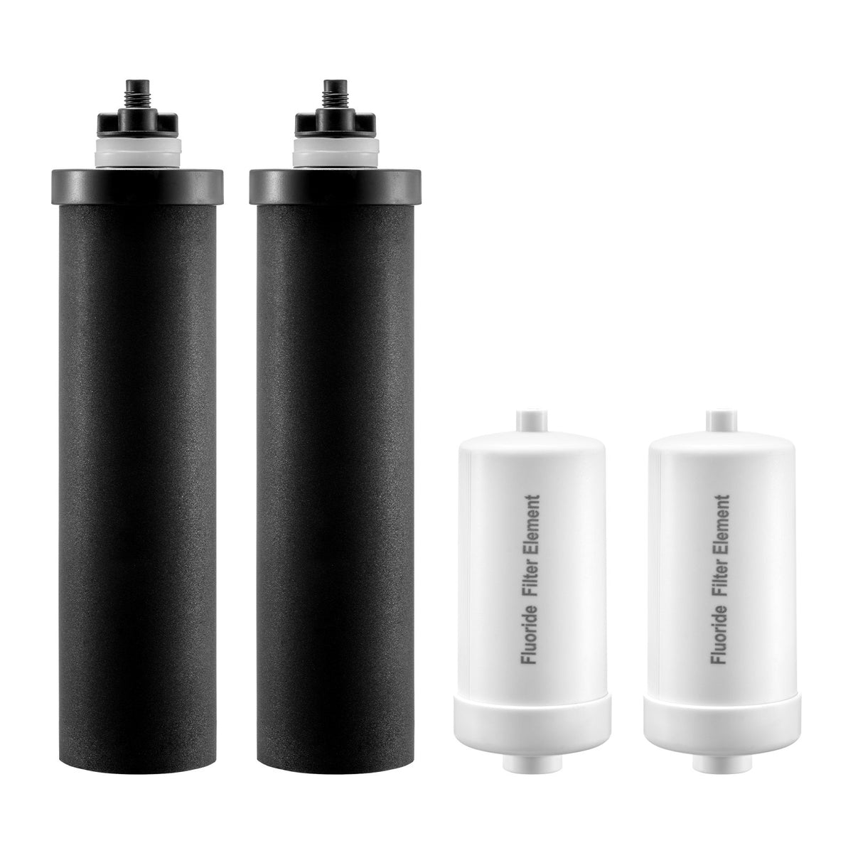 VEVOR Water Purification Replacement Filters for Gravity Filtration System, 4 pcs