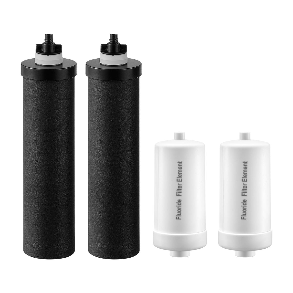 VEVOR Water Purification Replacement Filters for Gravity Filtration System, 4 pcs