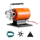 VEVOR ūdens pārsūknēšanas sūknis 12 V DC, plūsma 23 l/min, jauda 75 W, pārnēsājams elektriskais sūknis ar 183 cm iesūkšanas šļūtenes komplektu, lāpstiņriteni un sieta filtru dārza, lietus ūdens tvertņu, baseinu, dīķu, burbuļvannu un akvāriju nosusināšanai