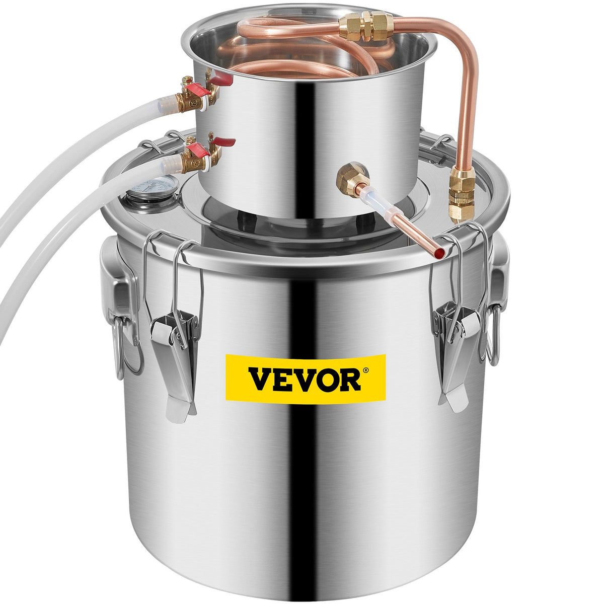 VEVOR дистиллятор 30 л с терморегулятором, для алкоголя и воды