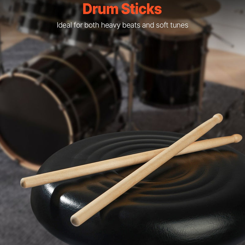 VEVOR elektriskā bungas sistēma ar 4 spilventiņiem, 163 skaņām, austiņu ligzdu un stereo skaļruņiem