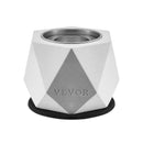 VEVOR galda virsmas ugunskura bļoda, betona mini kamīns iekštelpām un ārtelpām, pārnēsājams spirta degļa ugunskurs ar komplektā iekļautu dzēšamo vāku, piemērots terasei un balkonam, gaiši pelēks