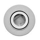 VEVOR galda ugunskura bļoda, betona galda kamīns iekštelpām un āra dekoram, pārnēsājams spirta deglis “S’mores” pagatavošanai, piemērots terasei un balkonam ar ugunsdzēšļa vāku, cilindrisks gaiši pelēks