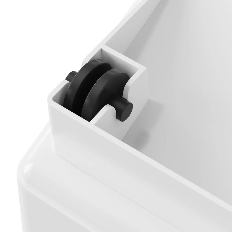 VEVOR sastāvdaļu uzglabāšanas konteineru komplekts, 2 × 15 l dozatoru konteineri ar 2 mērbļodiņām, piestiprināmiem riteņiem un hermētisku vāku, PP materiāla rīsu, graudu, miltu un mājdzīvnieku barības tvertnes, 2 gab.