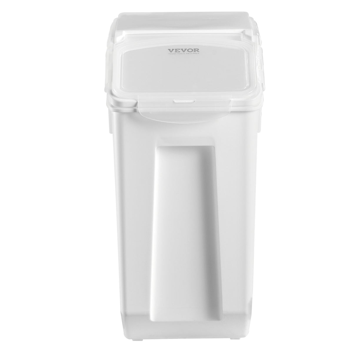 VEVOR Food Storage Container Set with Wheels and Measuring Cups, 2 × 20 l
