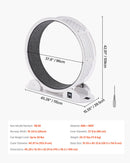 Kaķu treniņrats ar pedometru, 103,6 cm, ar bremzi un paklājētu skrejceļu, kluss skrejritenis telpām kaķiem līdz 13,6 kg, balts