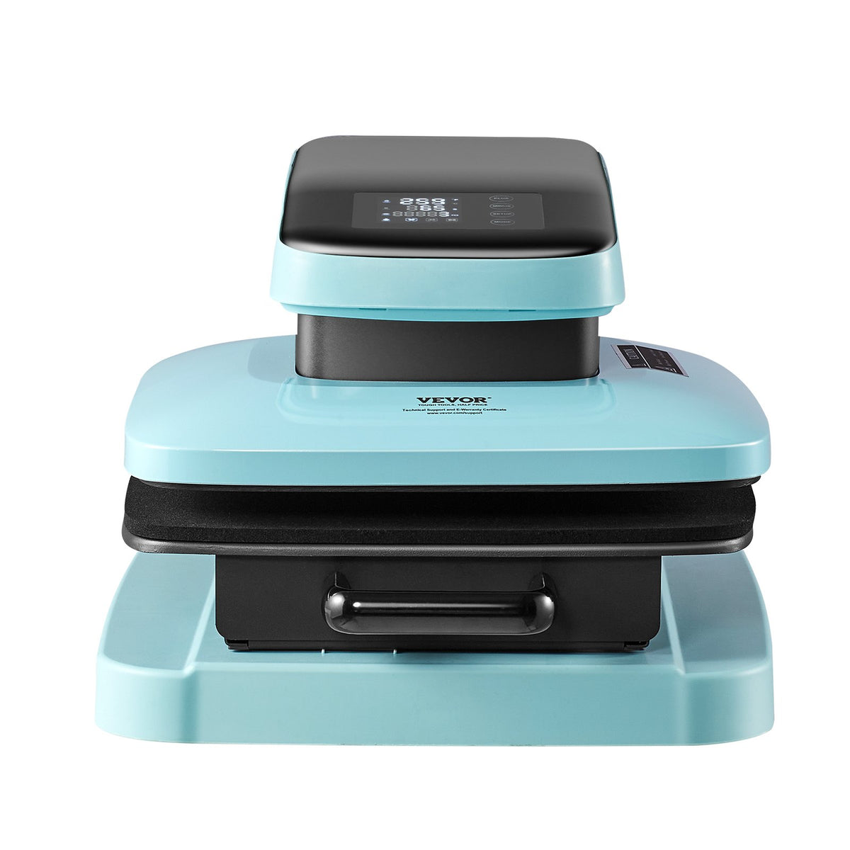 VEVOR automaatne kuumpress 38 × 38 cm automaatse avanemisega, sublimatsiooniks, vinüülile ja termoülekandeks