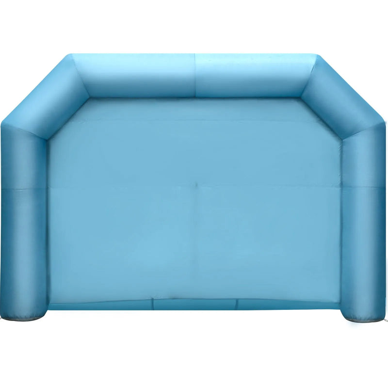 Piepūšamā krāsošanas telpa 10 x 5 x 3,5 m, ar 2 pūtējiem, piepūšamā krāsošanas kabīne ar filtru sistēmu, pārnēsājama automašīnu krāsošanas telpa automašīnu novietošanas telts darba vietai