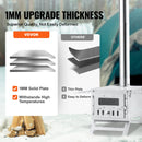 VEVOR malkas krāsns, 203 cm, nerūsējošā tērauda kempinga telts krāsns, pārnēsājama malkas krāsns ar skursteņa caurulēm un cimdiem, 700 in³ kurtuves tilpums, piemērota ēdiena gatavošanai un apkurei brīvā dabā, komplektā 8 caurules