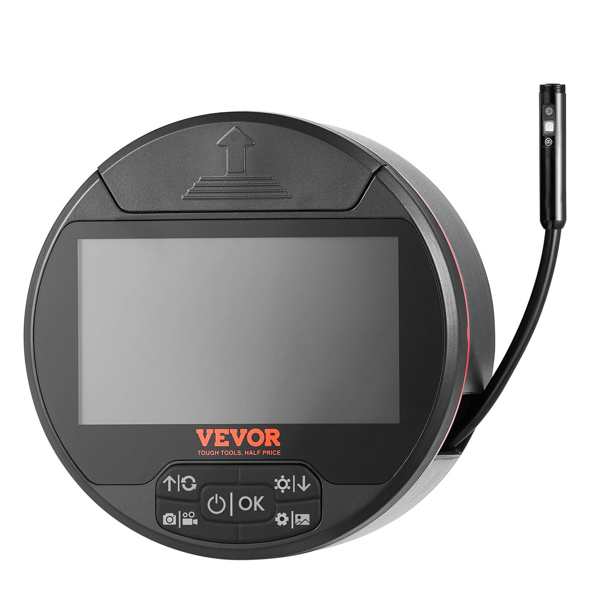 Бороскоп VEVOR с трехскатным экраном, эндоскопическая камера с экраном IPS 10,92 см и 8 + 2 светодиодами