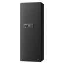 VEVOR ieroču seifs 6–8 šautenēm, garo ieroču un pistoles skapis, ātrās piekļuves šauteņu seifs ar 3 patronu nodalījumiem un 2 regulējamām turētāju rindām, liels digitālais seifs ar atslēgas un paroles slēdzeni