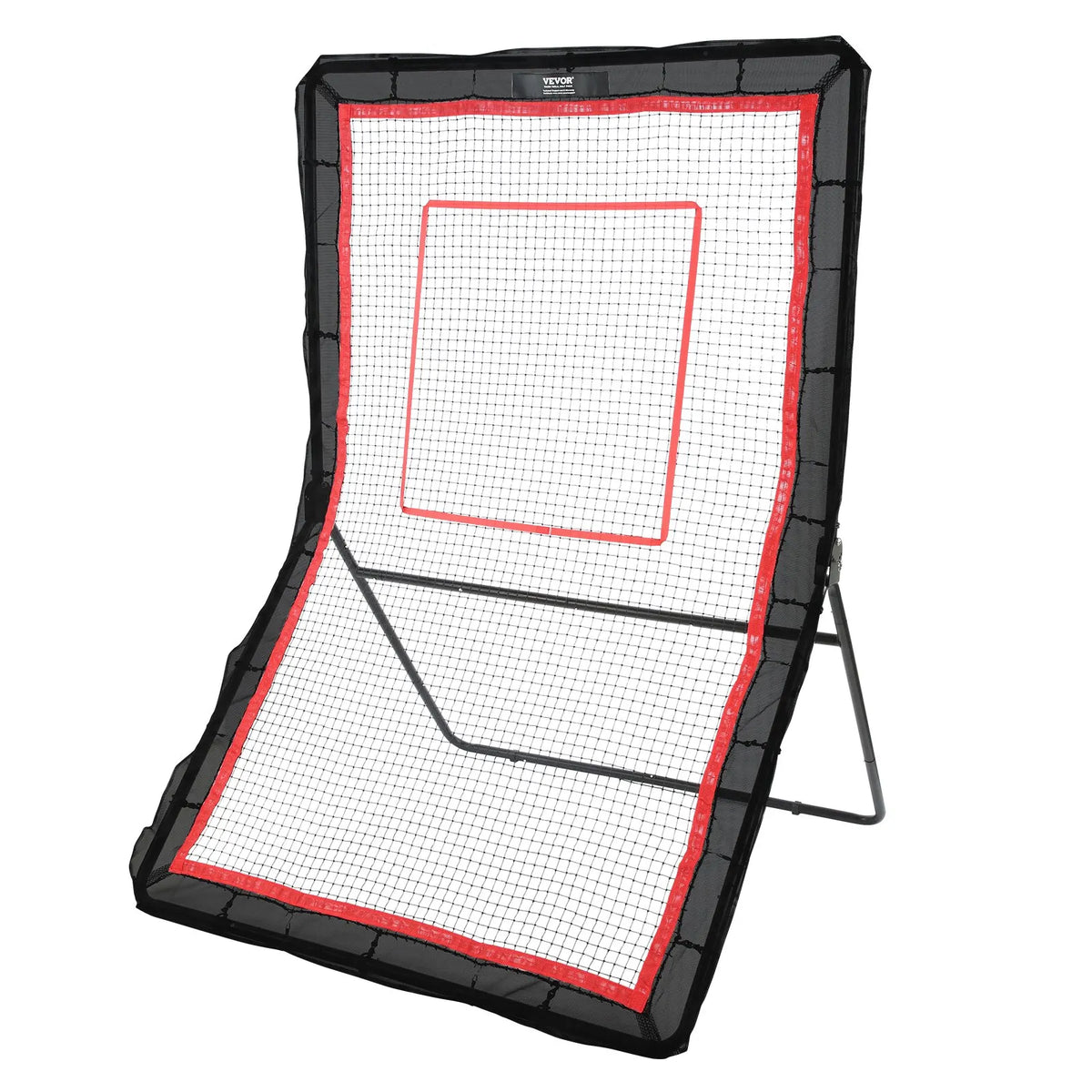VEVOR Rebound Net 1.52 × 2.13 m with Adjustable Angle for Lacrosse, Volleyball and Baseball
