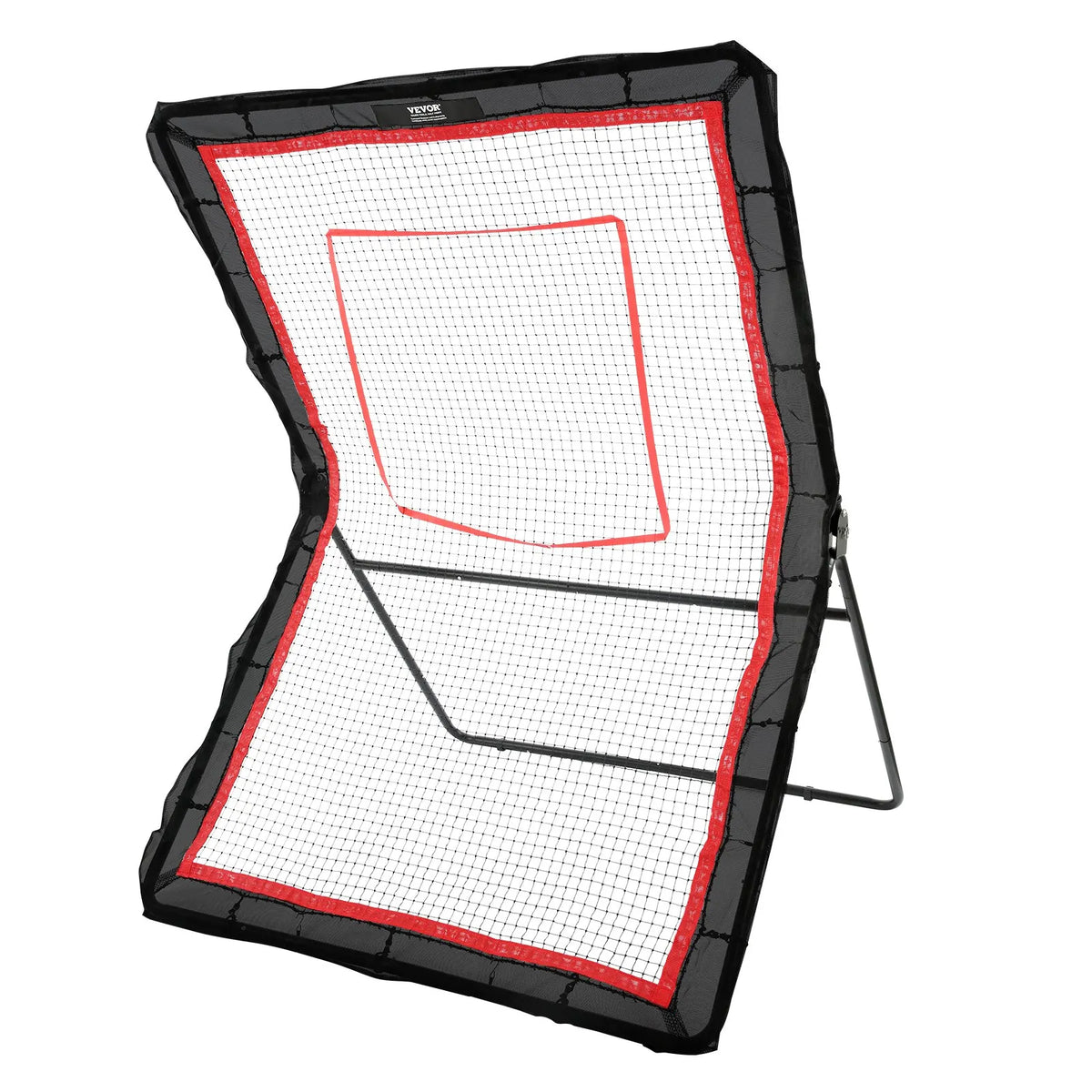 VEVOR Rebound Net 1.52 × 2.13 m with Adjustable Angle for Lacrosse, Volleyball and Baseball