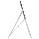 VEVOR Salokāms lakrosa atsitiena tīkls pagalmam, 914,4 × 1219,2 mm volejbola atsitiena tīkls, Pitchback beisbola un softbola atgriešanas treniņu siets, regulējama leņķa metienu treniņu siena, melns