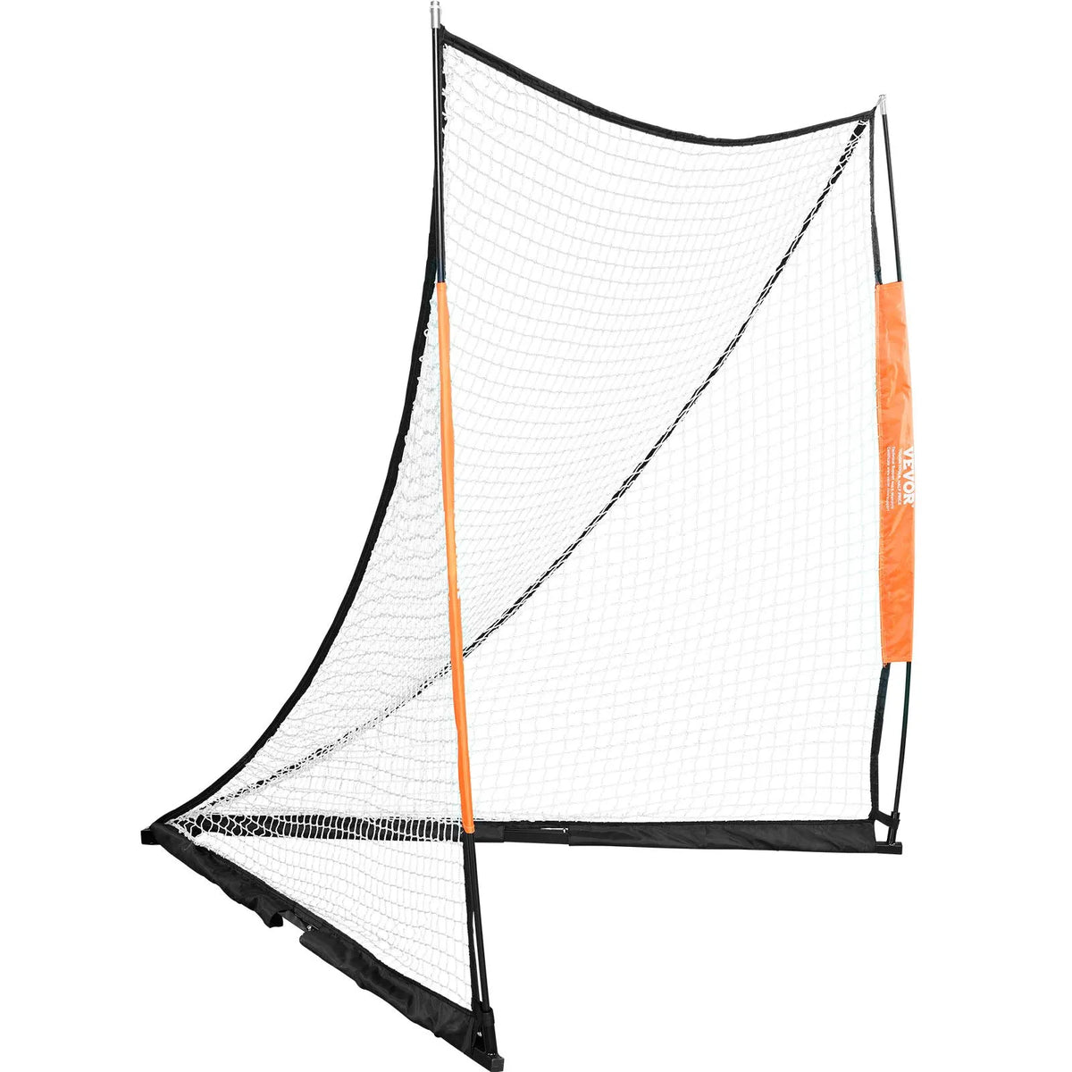 VEVOR Lacrosse Goal 1.83 × 1.83 m with Fibreglass Poles and Bag, Portable