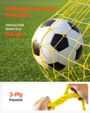 VEVOR futbola atsitiena tīkls 2 vienā, 1830 × 1085 mm, futbola treniņu vārti piespēļu, bumbas kontroles un reakcijas treniņiem, ar stiklašķiedras stieņiem un tērauda rāmi