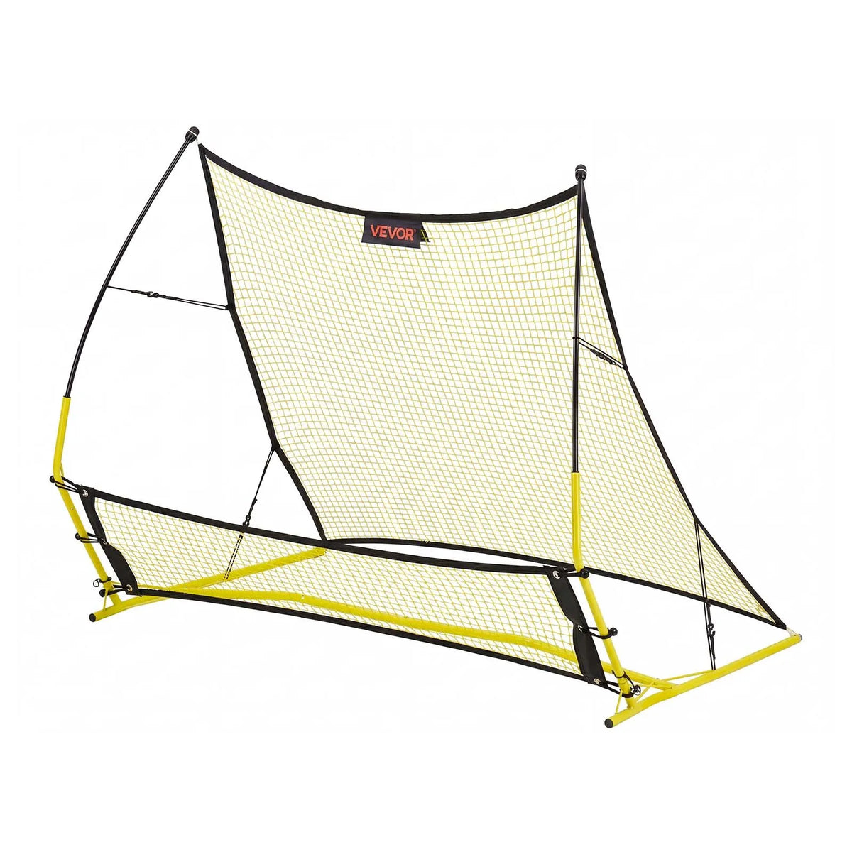 VEVOR Football Rebounder Net 2 in 1 183 × 108 cm for Passing and Ball Control Training