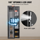 VEVOR ieroču seifs ar digitālo tastatūru un slēdzeni – paredzēts 2 šautenēm un 4 pistolēm