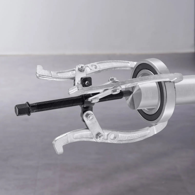 VEVOR zobratu noņēmēju komplekts, 76,2 / 101,6 / 152,4 / 203,2 mm 3-žokļu gultņu noņēmēji ar apgriežamiem žokļiem, 2-žokļu / 3-žokļu skriemeļu noņēmējs, 4 gab. gultņu noņēmēju instrumentu komplekts skriemeļu, zobratu, gultņu un spararatu demontāžai.