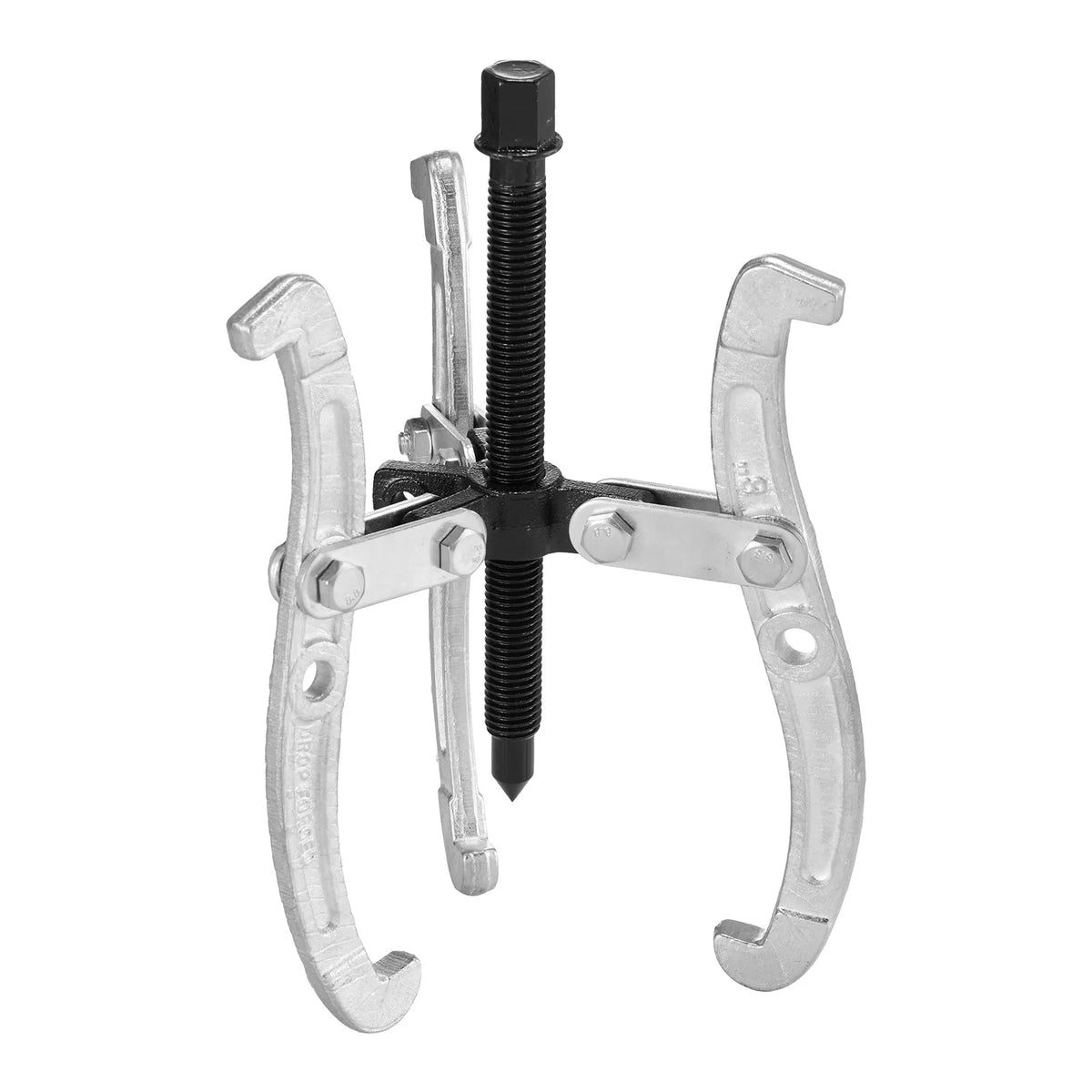 VEVOR Gear Puller Set, 76.2 / 101.6 / 152.4 / 203.2 mm 3-Jaw Bearing Pullers with Reversible Jaws, 2-Jaw / 3-Jaw Pulley Puller, 4-Piece Bearing Puller Tool Kit for Pulley, Gear, Bearing and Flywheel Removal