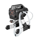 Stacionāra bezgaisa krāsošanas pistole, 0,65 kW (7/8 ZS) elektriskā krāsošanas iekārta, 200 bar augstas jaudas modelis ar pagarinājuma stieni un tīrīšanas komplektu, piemērota iekštelpu un āra mēbelēm, žogiem, mājām un skapjiem