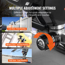 Stacionāra bezgaisa krāsošanas pistole ar ratiņiem, 750 W, 206 bar, augstas efektivitātes elektriskā krāsošanas ierīce smalkam un vienmērīgam pārklājumam, piemērota iekštelpu un āra mēbelēm, žogiem un citām virsmām