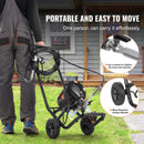 Stacionāra bezgaisa krāsošanas pistole ar ratiņiem, 750 W, 206 bar, augstas efektivitātes elektriskā krāsošanas ierīce smalkam un vienmērīgam pārklājumam, piemērota iekštelpu un āra mēbelēm, žogiem un citām virsmām