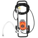 VEVOR statīva tipa bezgaisa krāsas smidzinātājs, 900 W, 22,8 MPa augstspiediena bezgaisa krāsošanas iekārta ar ratiņiem, tīrīšanas birsti, šļūteni, pagarinājuma kātu un sprauslām, elektriskā krāsošanas iekārta mājas iekšdarbiem un ārdarbiem