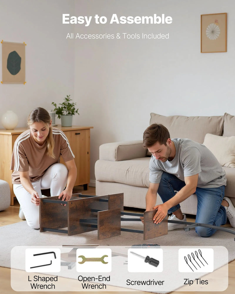 VEVOR iekštelpu augu statīvs ar audzēšanas apgaismojumu, 166,5 cm augsts, 7 līmeņu pusmēness formas metāla plaukts (2 gab. komplekts) ar taimera funkciju (3 režīmi) un 10 spilgtuma līmeņiem, piemērots ziedu un augu ekspozīcijai dzīvojamā telpā.