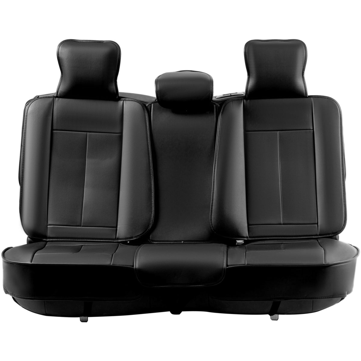 VEVOR Universal Car Seat Covers, 13 Pieces, Full Set for Front and Rear Seats, Artificial Leather, Full Coverage, Compatible with Airbags and Removable Headrests, Suitable for Cars, SUVs and Vans