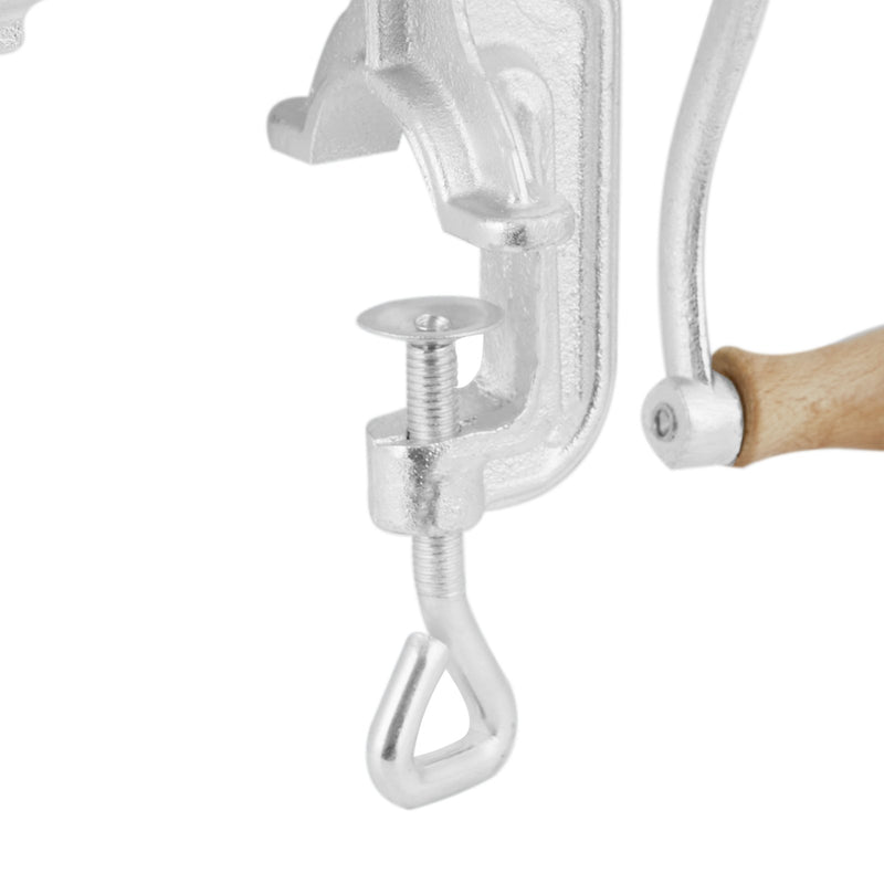 VEVOR manuālais gaļas maļamais aparāts, čuguns, tērauda stiprinājums, desu gatavotājs ar piederumiem