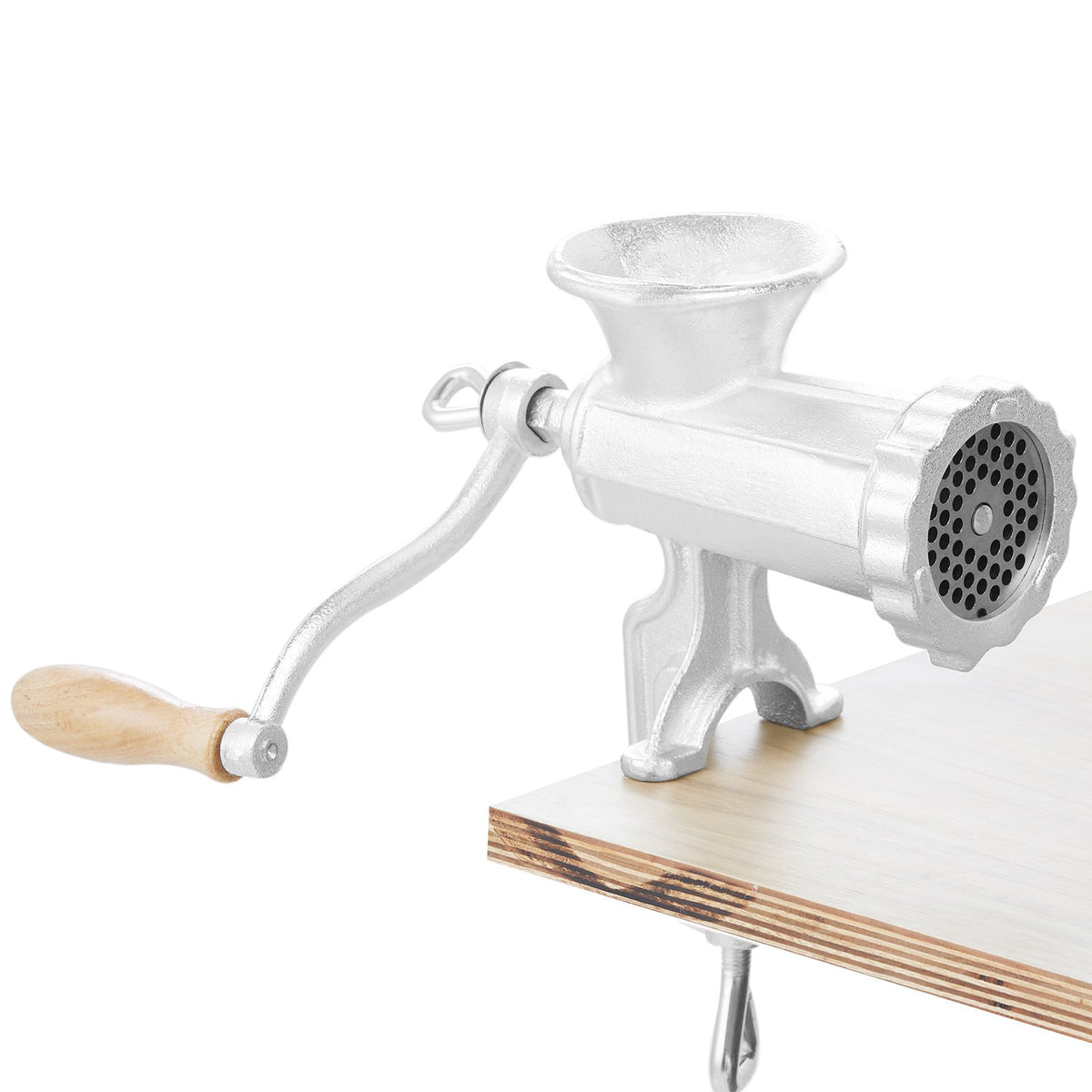 VEVOR Manual Meat Grinder, Cast Iron, with Table Clamp and Sausage Stuffer Attachments