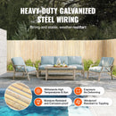 Dabīgais bambusa līstu siets, videi draudzīgs privātuma žogs 91 x 598 cm, dekoratīvs bambusa panelis dārzam, pagalmam, balkonam, terasei, pie baseina