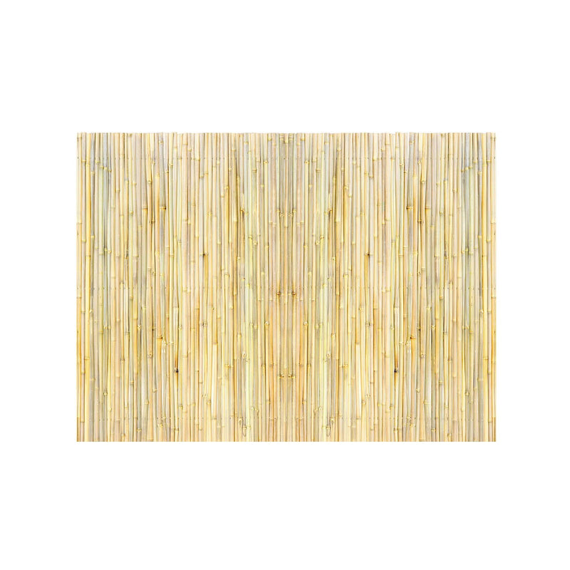 Dabīgais bambusa žoga rullis 122 × 183 × 1,9 см, ekoloģisks dekoratīvs privātuma aizsargs dārzam, pagalmam, balkonam, terasei, baseina zonai