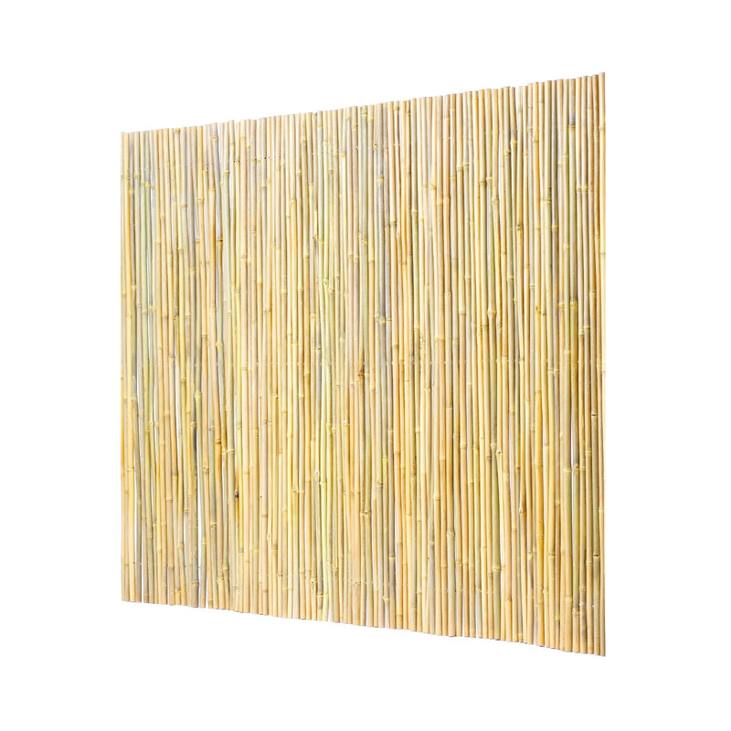 Dabīgais veltais bambusa žogs 122 × 244 × 1,9 cm