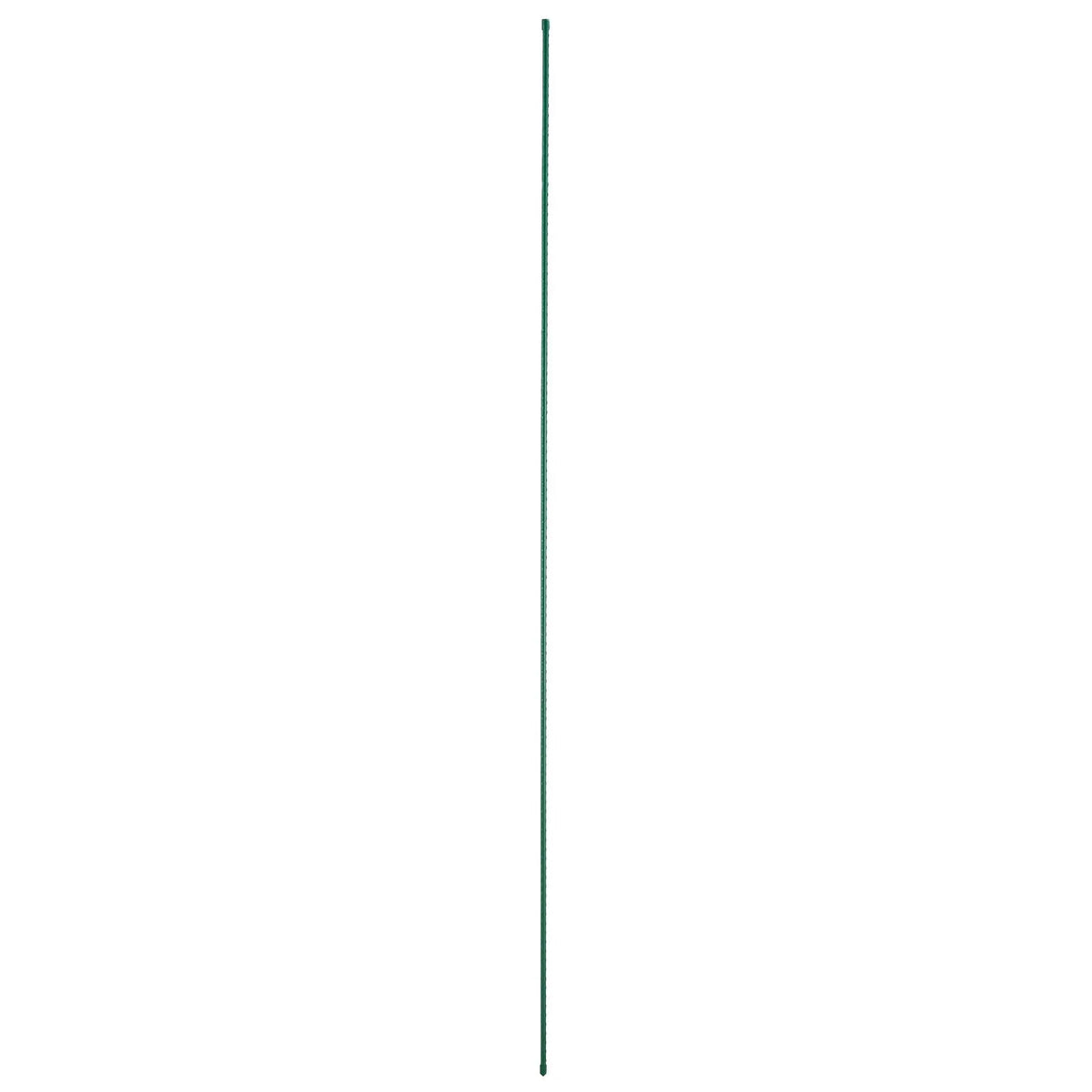 VEVOR Garden Support Stakes for Plants, 25 Pieces, 1800 mm, Plastic-Coated Metal Tomato Stakes with Sharp Ends and Non-Slip Clips for Supporting Climbing Plants and Vegetables Outdoors