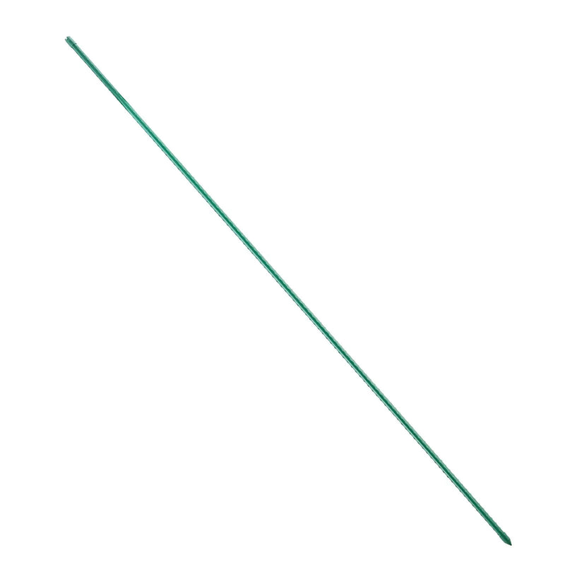 VEVOR dārza balsta mieti augiem, 15 gab., 1705 mm, plastmasas pārklājuma metāla tomātu mieti ar smailu galu un neslīdošiem izciļņiem kāpelējošu augu un dārzeņu balstīšanai ārā