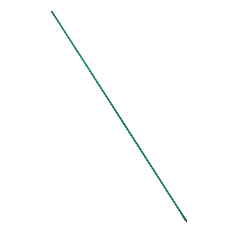 VEVOR dārza balsta mieti augiem, 25 gab., 2100 mm, plastmasas pārklājuma metāla tomātu mieti ar smailu galu un neslīdošiem izciļņiem kāpelējošu augu un dārzeņu balstīšanai ārā