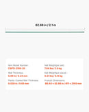 VEVOR dārza balsta mieti augiem, 25 gab., 2100 mm, plastmasas pārklājuma metāla tomātu mieti ar smailu galu un neslīdošiem izciļņiem kāpelējošu augu un dārzeņu balstīšanai ārā