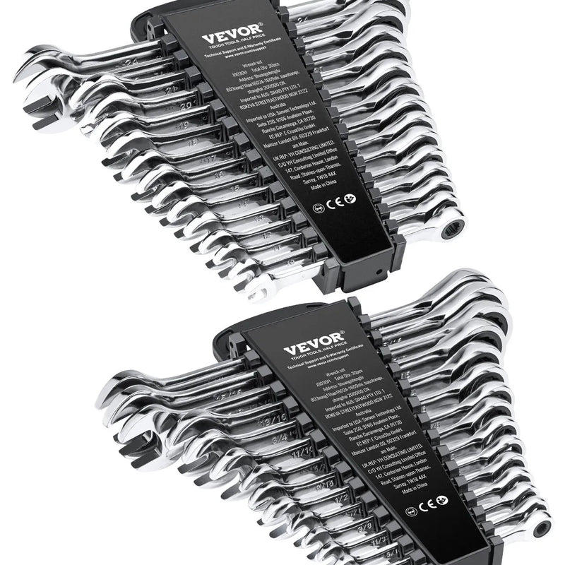 30 gab. atslēgu komplekts (metriskās 8-24 mm) ar organizatoru