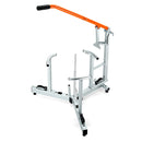 VEVOR motocikla un dual-sport riepu montāžas iekārta 406–533 mm riteņiem, 15/17/20/25 mm asīm, smagās klases riepu maiņas komplekts ar bortu atdalītāju, montāžas svirām, aizsarguzmavām un uzglabāšanas somu