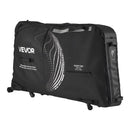 VEVOR velosipēda transportēšanas soma ar TSA slēdzeni, balsta plāksnēm un dakšas stiprinājuma stabilizāciju, piemērota velosipēdiem ar maksimālo riteņu bāzi 130 cm, ceļošanai ar lidmašīnu un āra lietošanai - ZEMLETES.LV