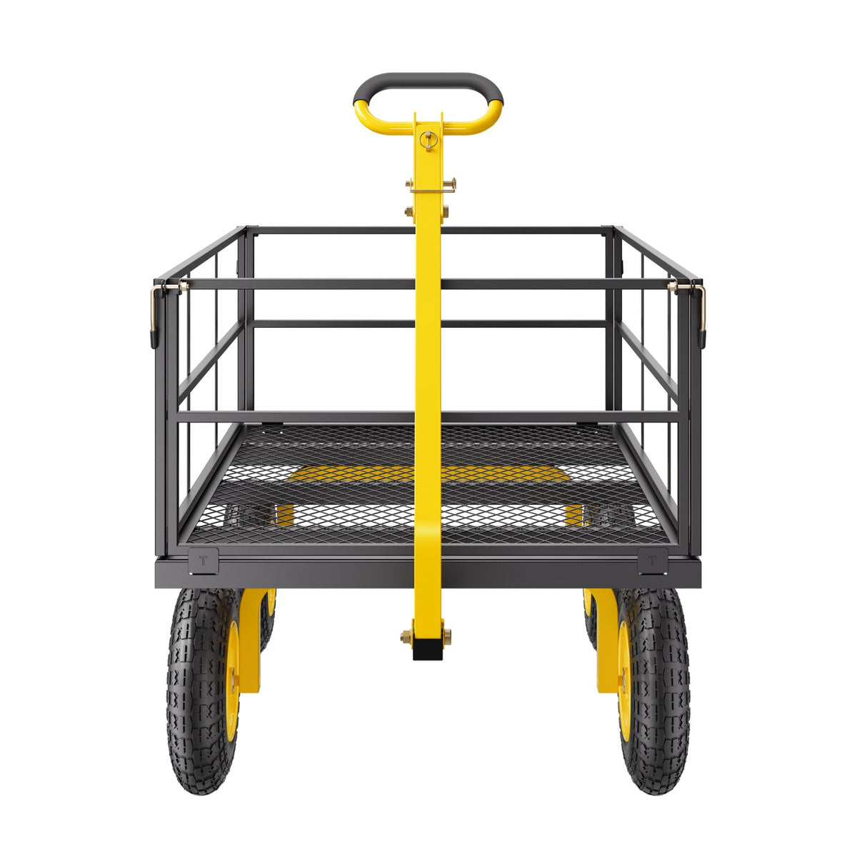 VEVOR Steel Garden Cart, 635 kg Load Capacity, Heavy-Duty Construction, 33 cm Tyres