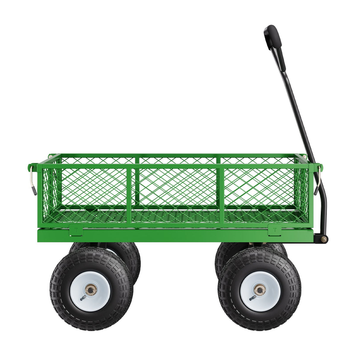 VEVOR Tērauda dārza ratiņi, 308 kg kravnesība, smagsvara modelis, 25 cm riepas
