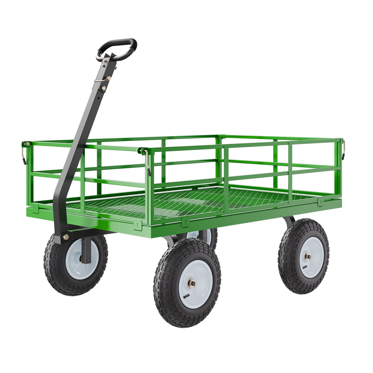 VEVOR Steel Garden Cart, 544 kg Load Capacity, Heavy-Duty Model, 33 cm Tyres