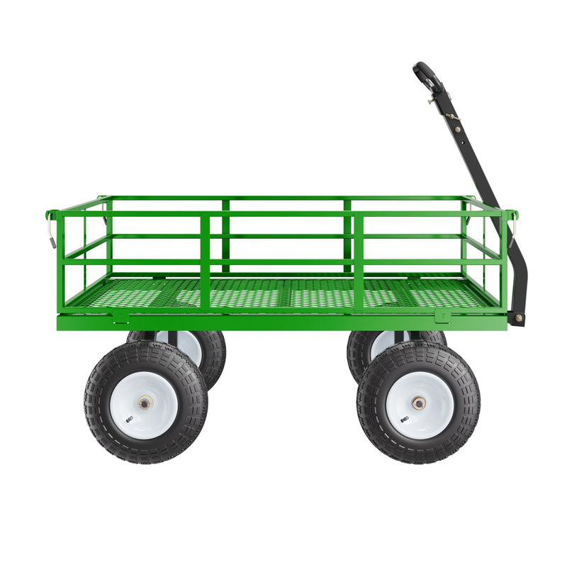 VEVOR Tērauda dārza ratiņi, 544 kg kravnesība, smagsvara modelis, 33 cm riepas