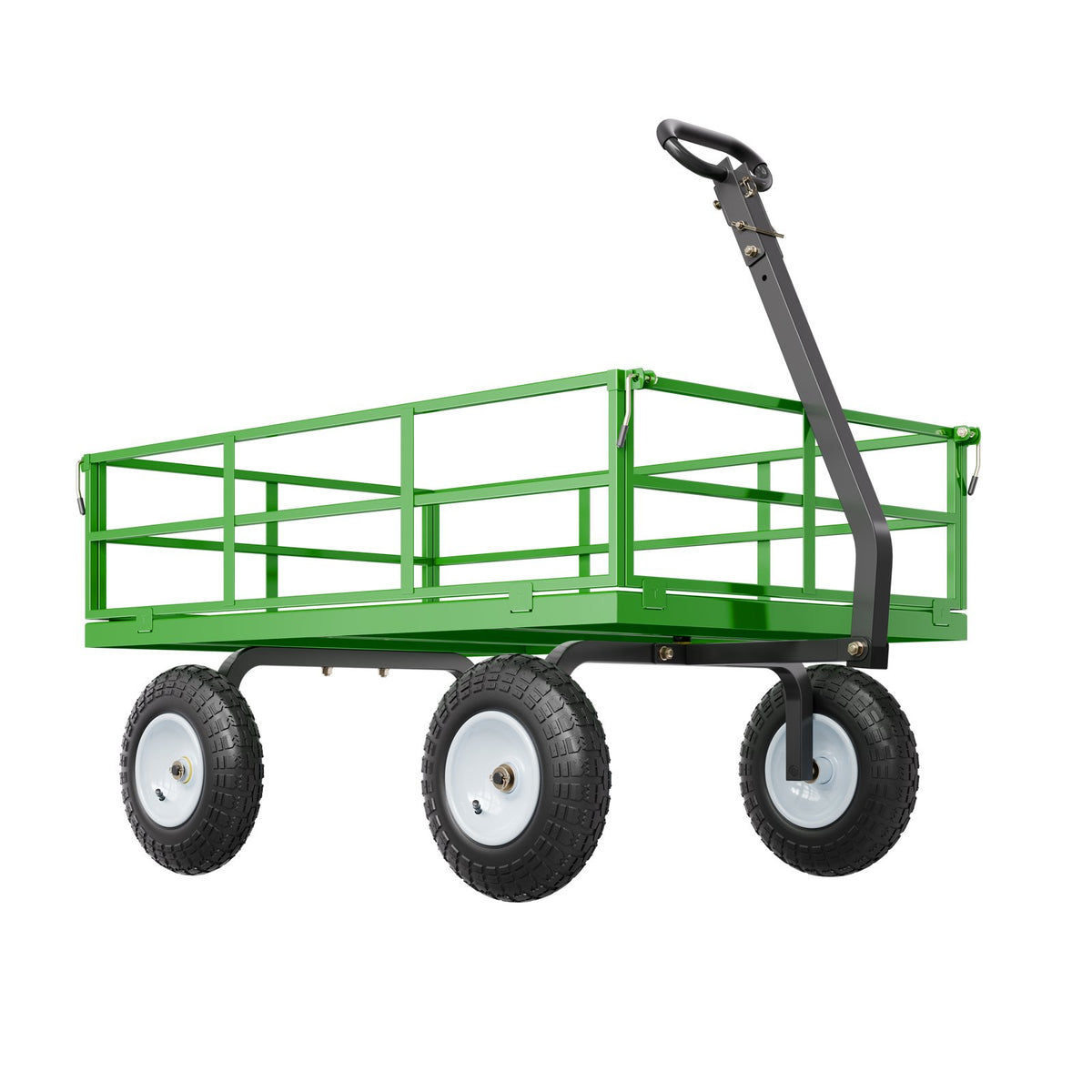 VEVOR Steel Garden Cart, 544 kg Load Capacity, Heavy-Duty Model, 33 cm Tyres
