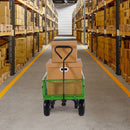 VEVOR Tērauda dārza ratiņi, 408 kg kravnesība, smagsvara modelis, 25 cm riepas